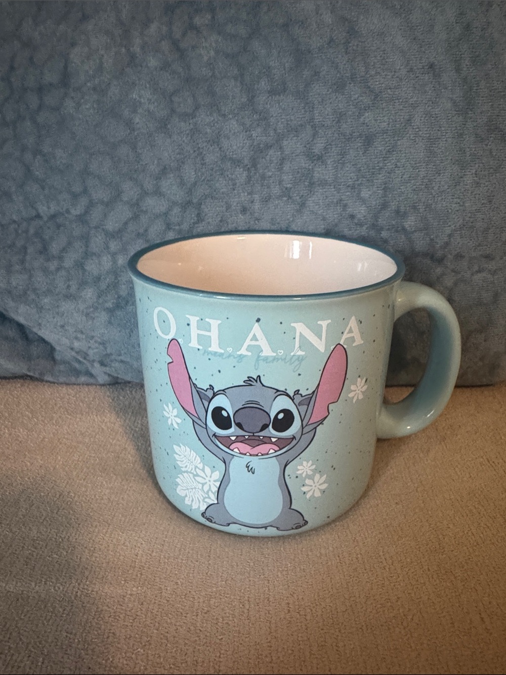 Ohana Stitch Ceramic Mug